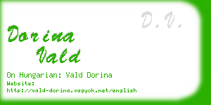 dorina vald business card